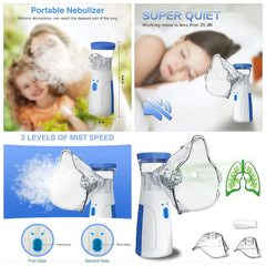 Ultrasonic Portable Nebulizer for Cough & Asthma