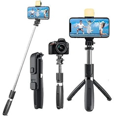 4 in 1 Selfie Stick With Bluetooth Remote Button