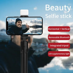 4 in 1 Selfie Stick With Bluetooth & Flashlight