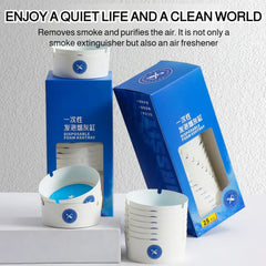 Disposable Ashtray WIth Gel