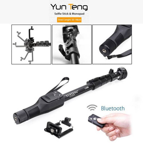 YT-1288 Bluetooth Selfie Monopod
