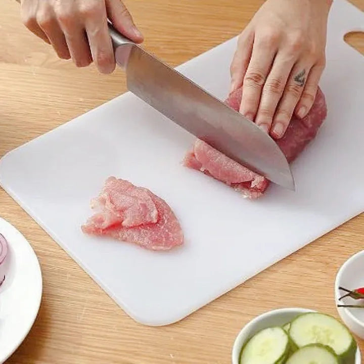 "Premium Quality Plastic Cutting Board – Durable & Hygienic Kitchen Essential"