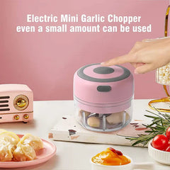 Wireless Electric Vegetable/Meat Grinder Food Chopper Mini Stainless Electric Kitchen Chopper Meat