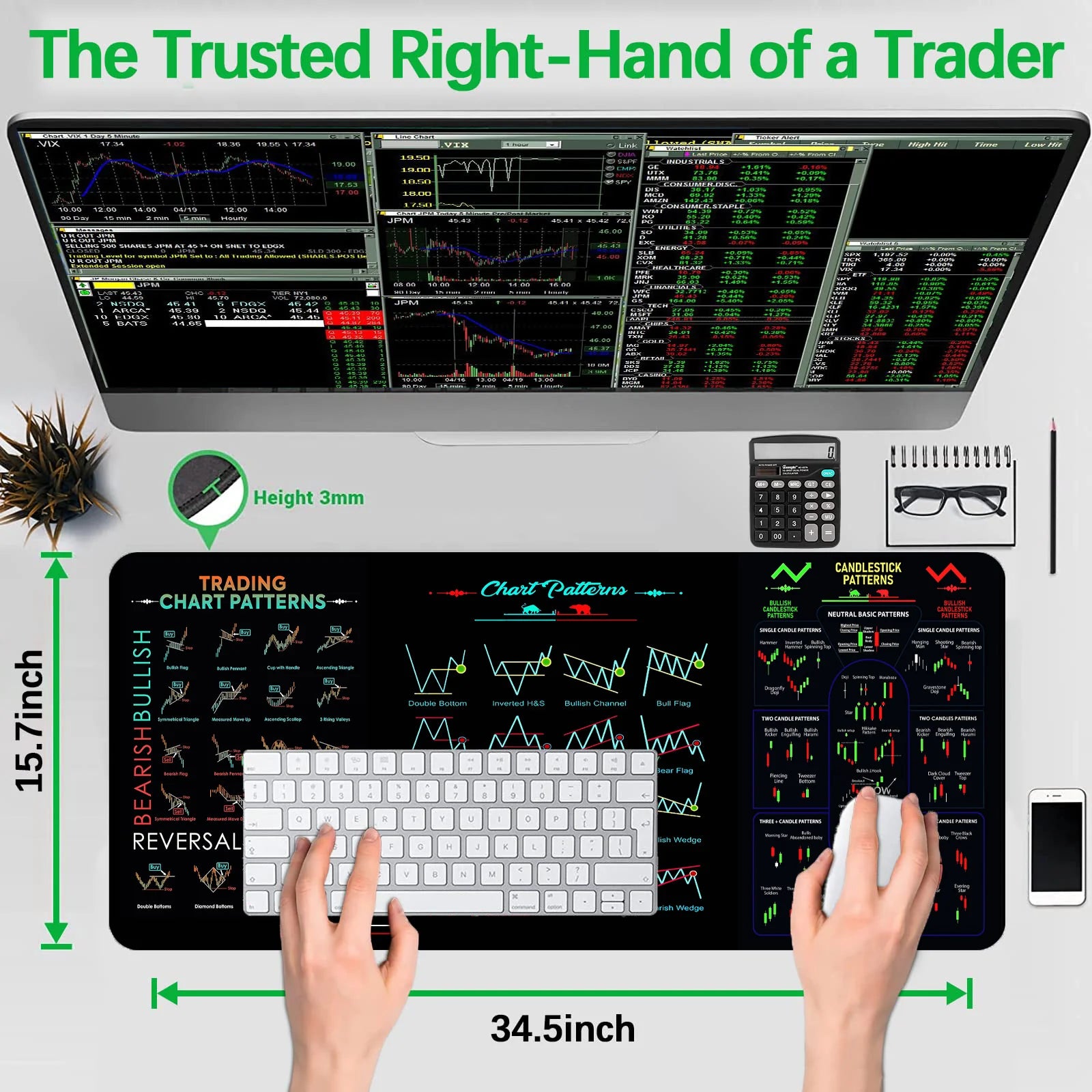 Trading Desk Mat