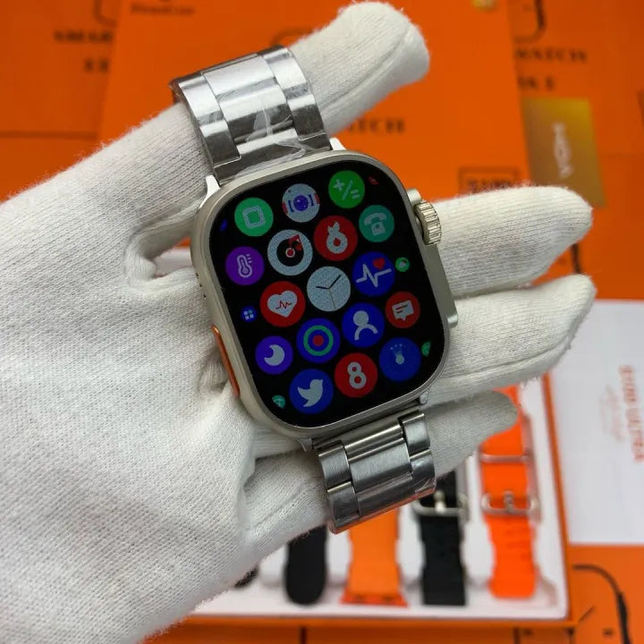 ULTRA 2 SMARTWATCH SERIES 8 ( 7 Straps+ Slicone Case )